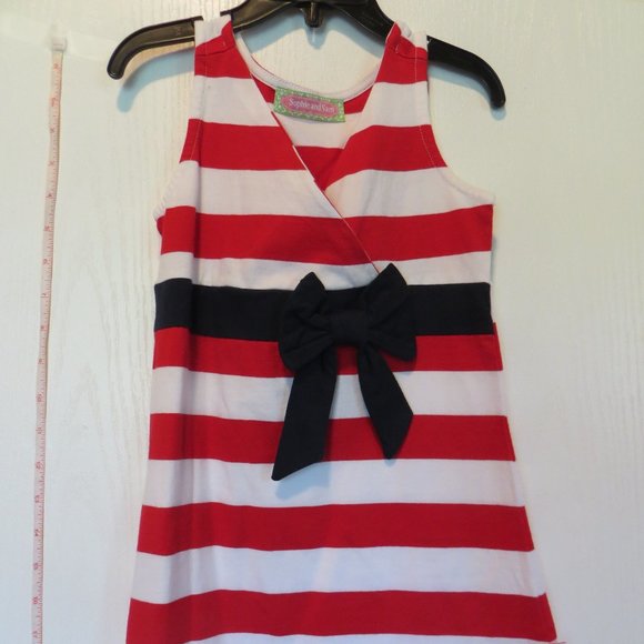 Sophie & Sam Red/White/Blue dress - Picture 1 of 3